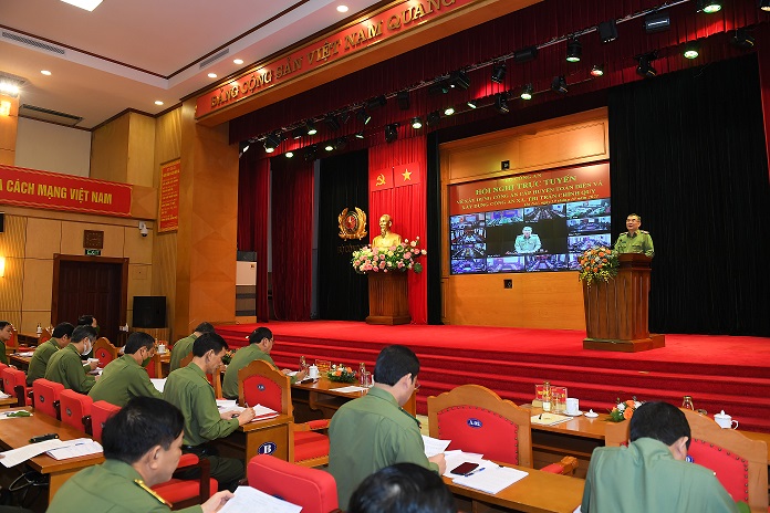 Tăng cường tiềm lực xây dựng Công an cấp huyện toàn diện, Công an xã, thị trấn chính quy